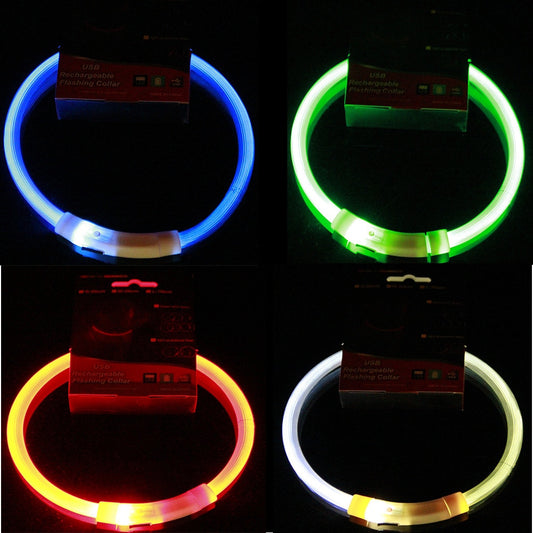 Luminous Anti Lost USB Charging Collar