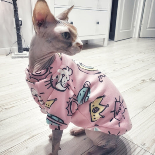 Spring Autumn Pullovers for Small Cats
